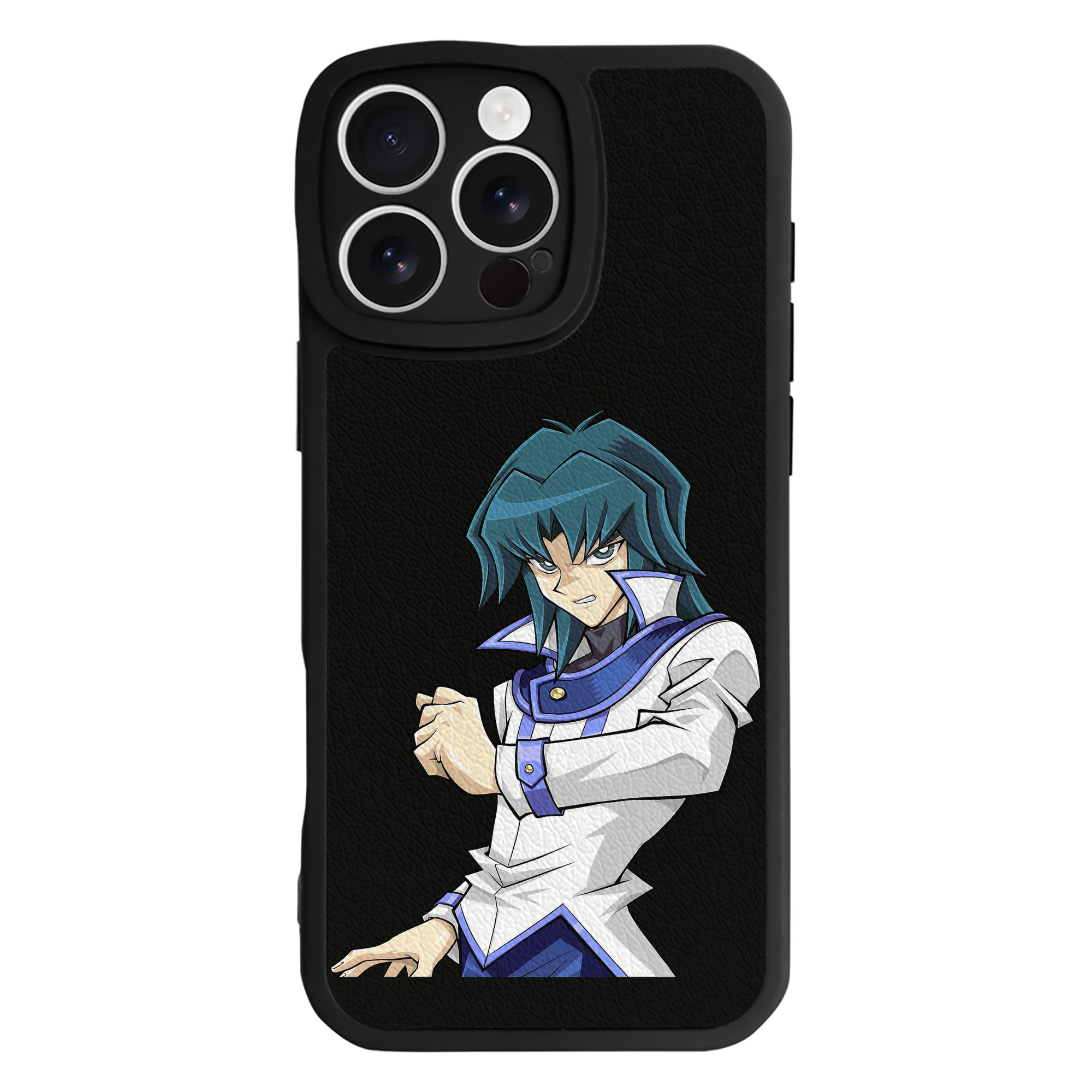 遊☆戯☆王 Yu-Gi-Oh! 【iPhone 16シリーズ対応】シリコンスマホケース（レザー調） 材質：シリコン